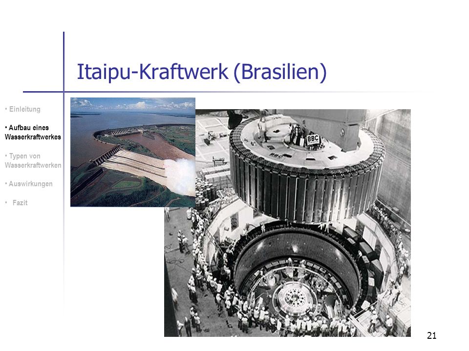Itaipu-Kraftwerk (Brasilien)