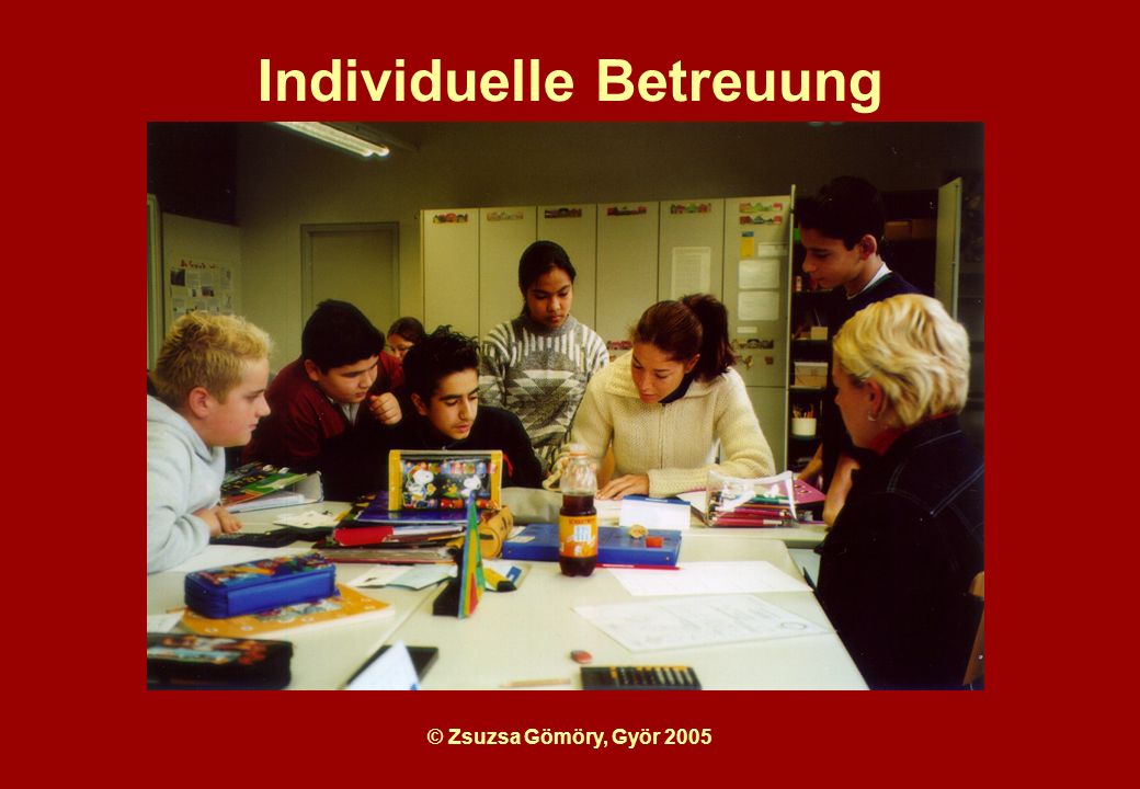 Individuelle Betreuung