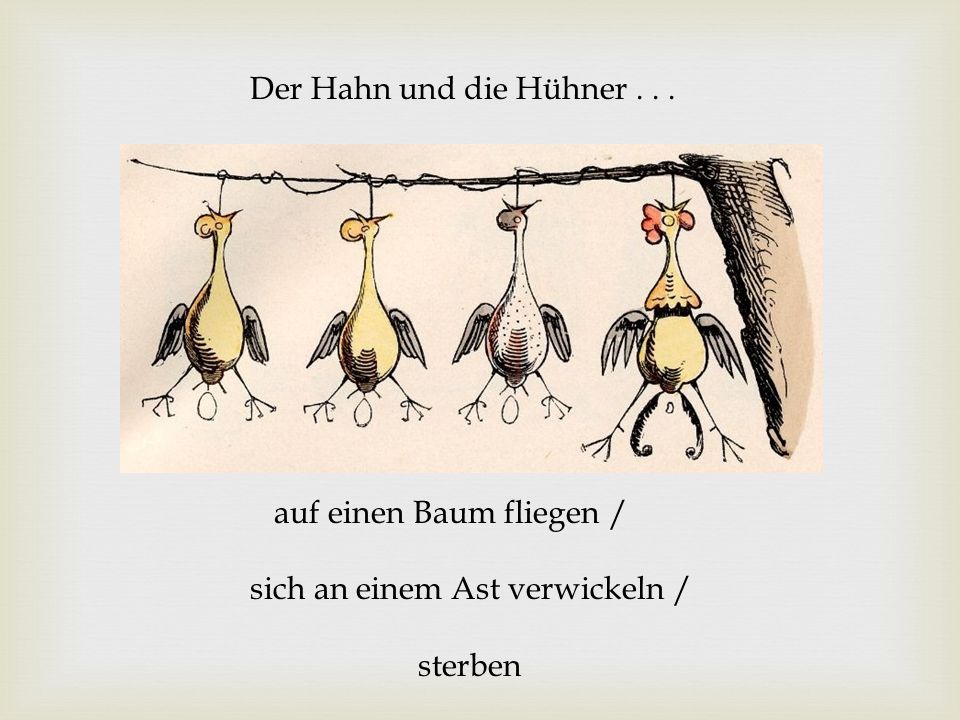 Die Geschichte von Max und Moritz (Erster und zweiter Streich) ppt