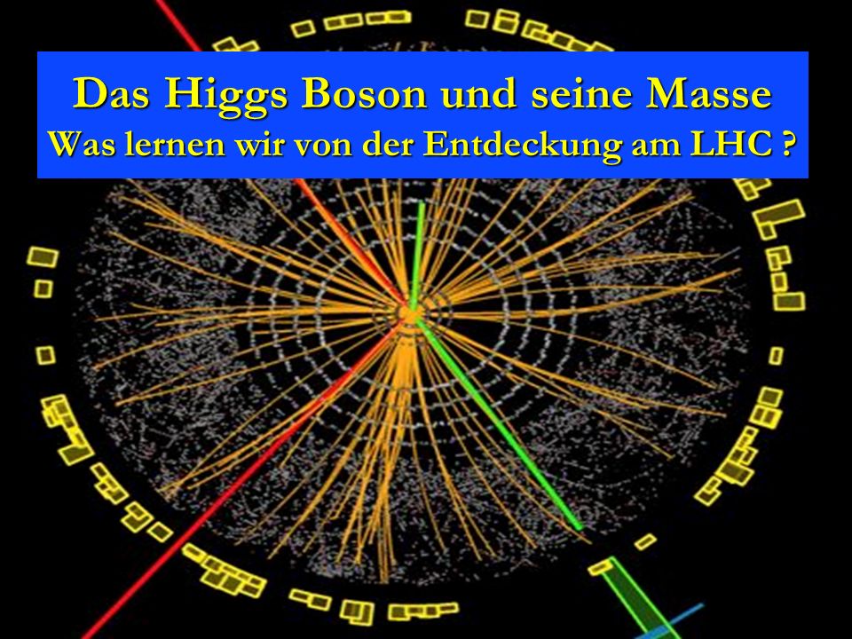 Das Higgs Boson und seine Masse Was lernen wir von der Entdeckung am LHC