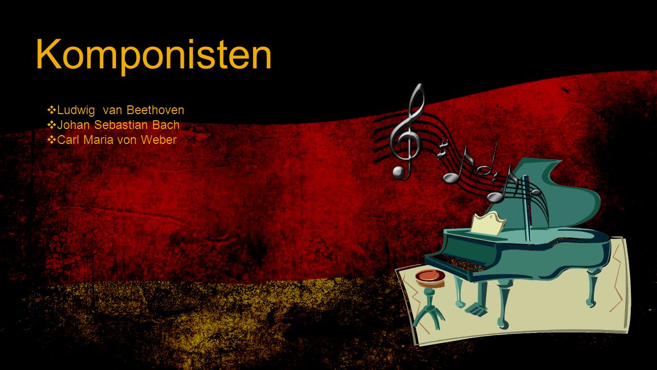 Komponisten Ludwig van Beethoven Johan Sebastian Bach