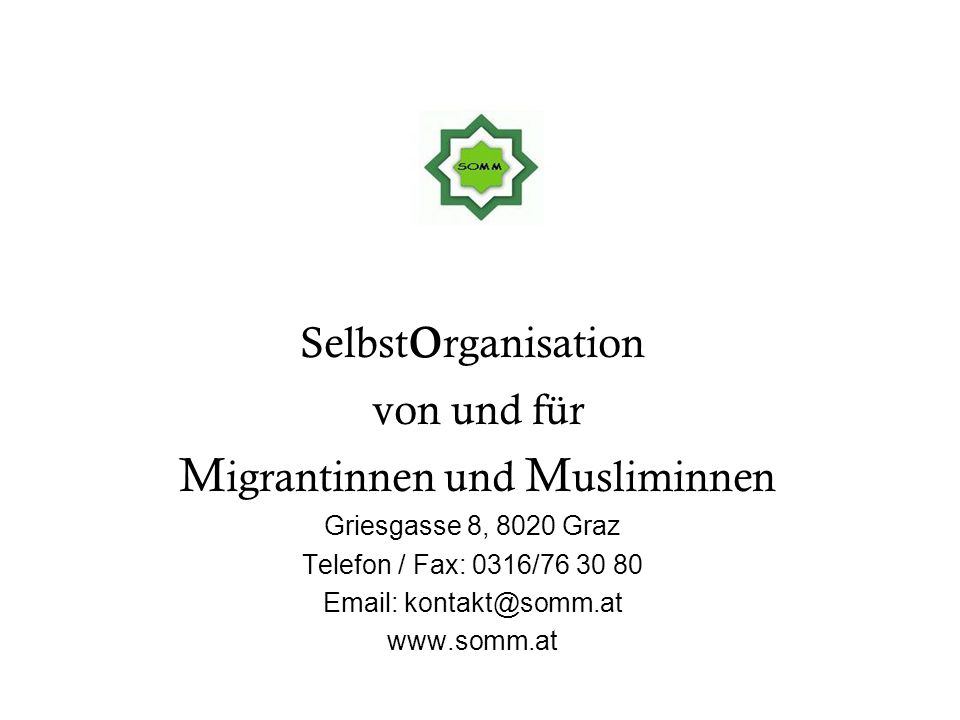 Migrantinnen und Musliminnen