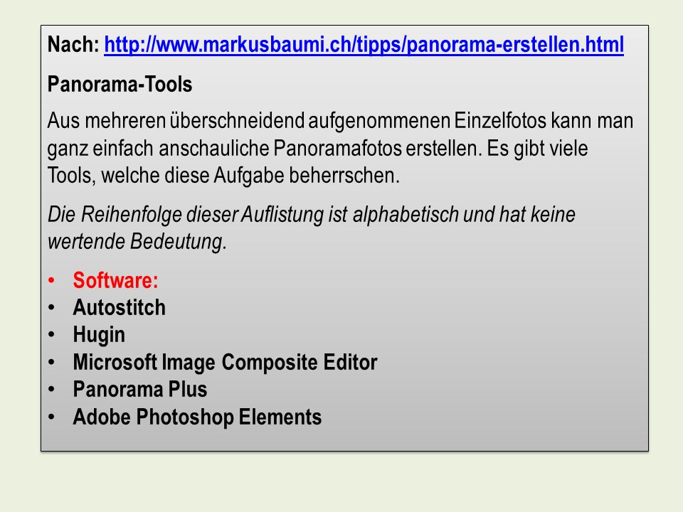 Nach: