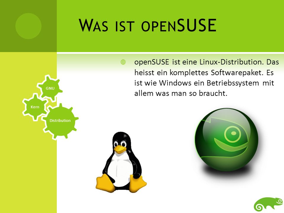 Was ist openSUSE