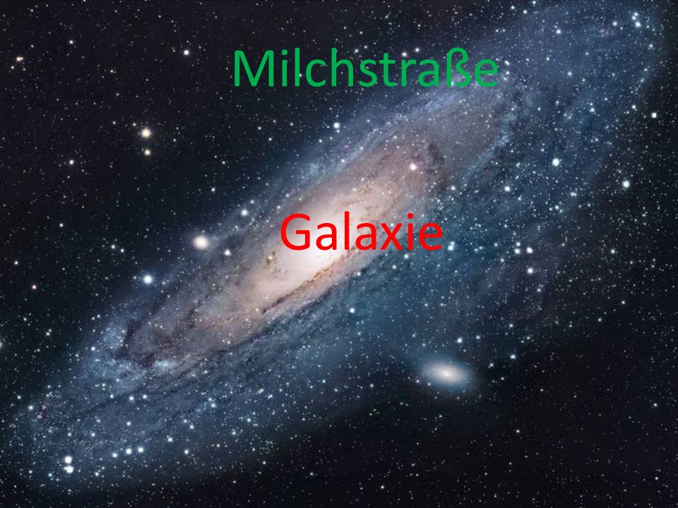 Milchstraße Galaxie