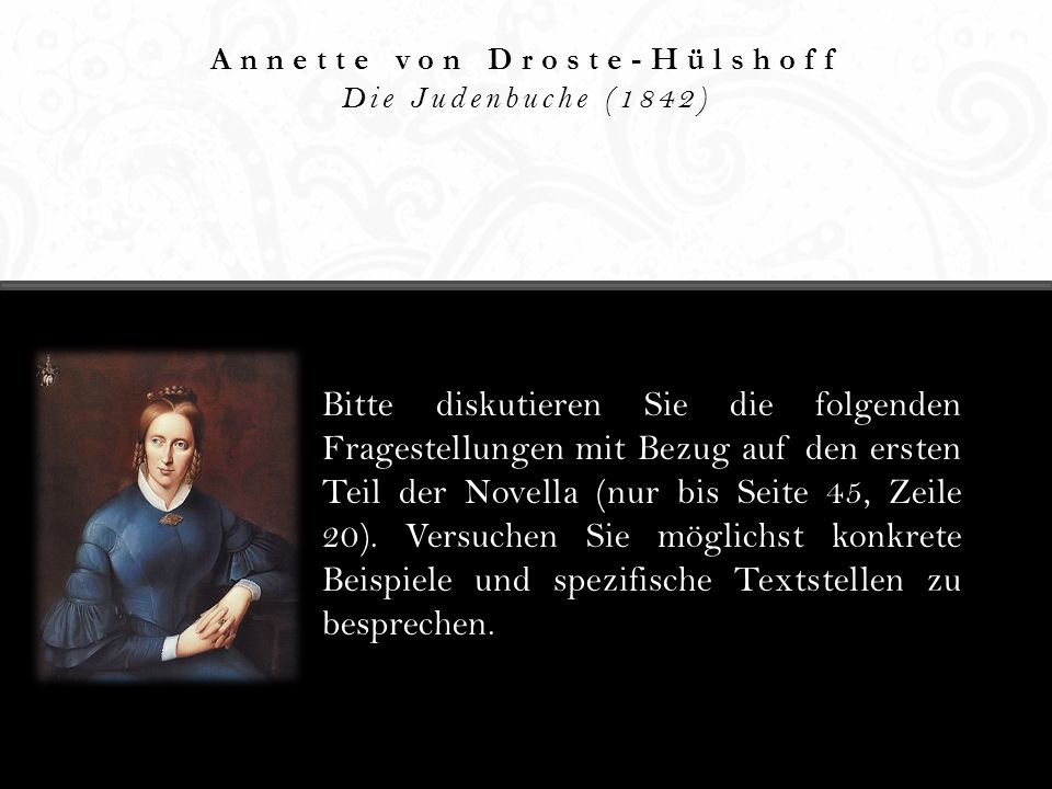 Annette von Droste-Hülshoff