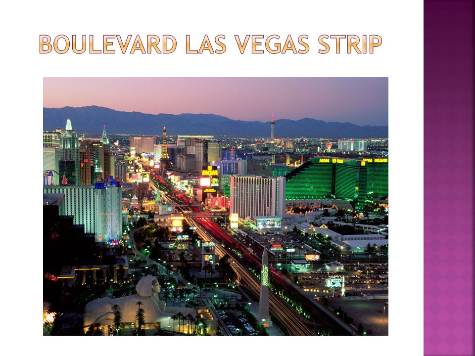Boulevard Las Vegas strip