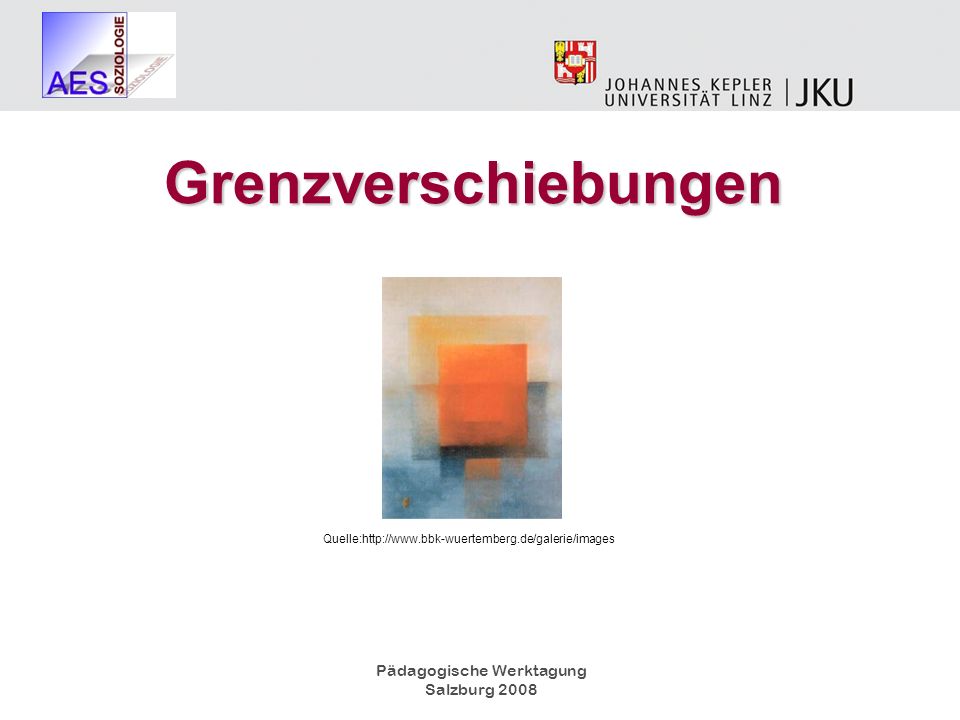 Pädagogische Werktagung Salzburg 2008