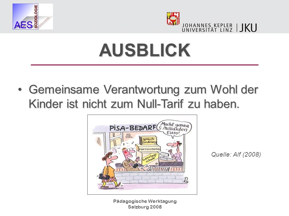 Pädagogische Werktagung Salzburg 2008