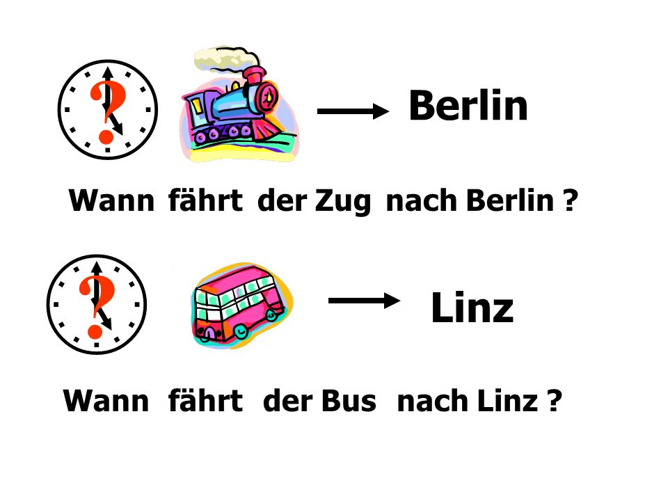   Berlin Linz Wann fährt der Zug nach Berlin Wann fährt