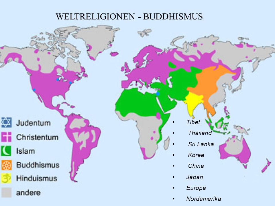 WELTRELIGIONEN - BUDDHISMUS