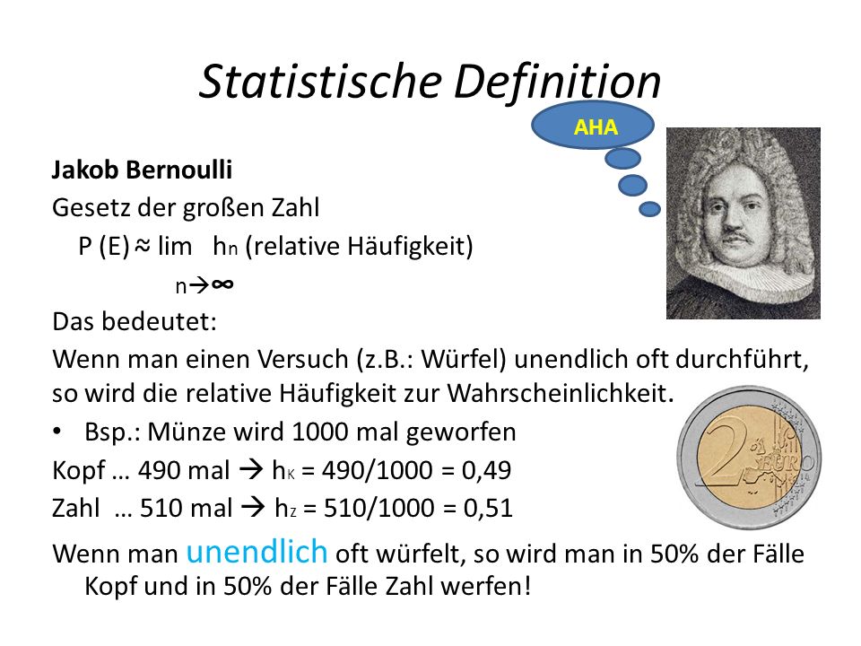 Statistische Definition