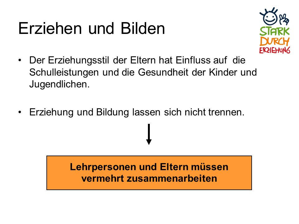 Lehrpersonen und Eltern müssen vermehrt zusammenarbeiten
