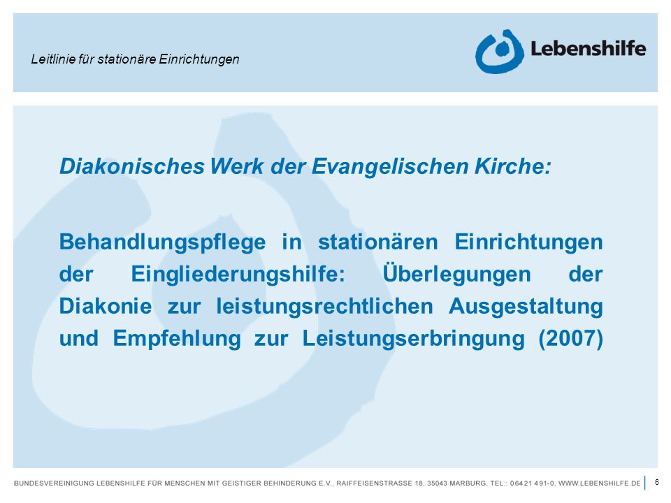 Diakonisches Werk der Evangelischen Kirche: