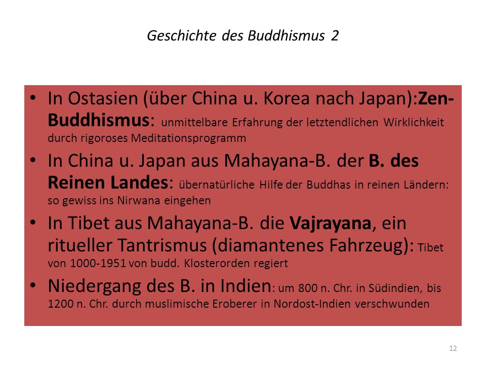 Geschichte des Buddhismus 2