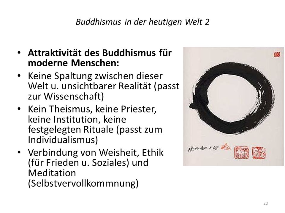 Buddhismus in der heutigen Welt 2