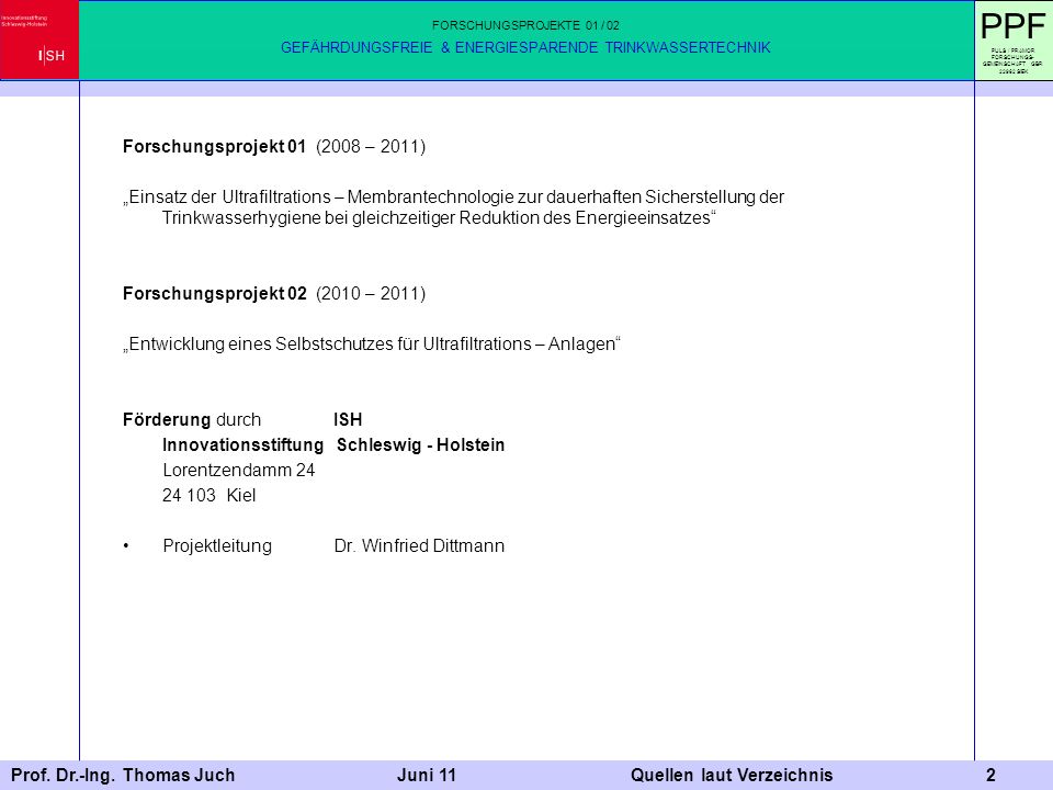 GEFÄHRDUNGSFREIE & ENERGIESPARENDE TRINKWASSERTECHNIK