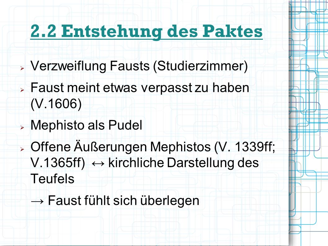 Das Motiv Der Verführung In Goethes Faust Ppt Video Online