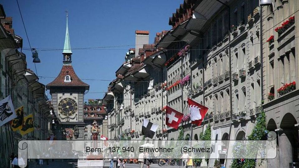 Bern: Einwohner (Schweiz)