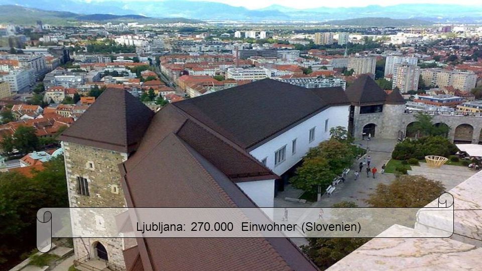 Ljubljana: Einwohner (Slovenien)