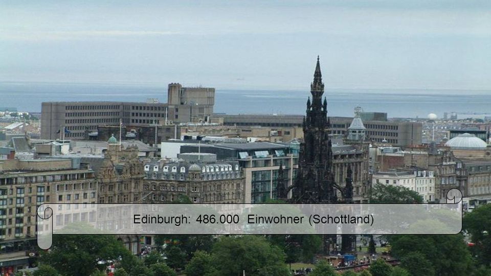 Edinburgh: Einwohner (Schottland)