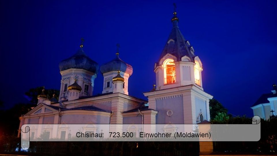 Chisinau: Einwohner (Moldawien)