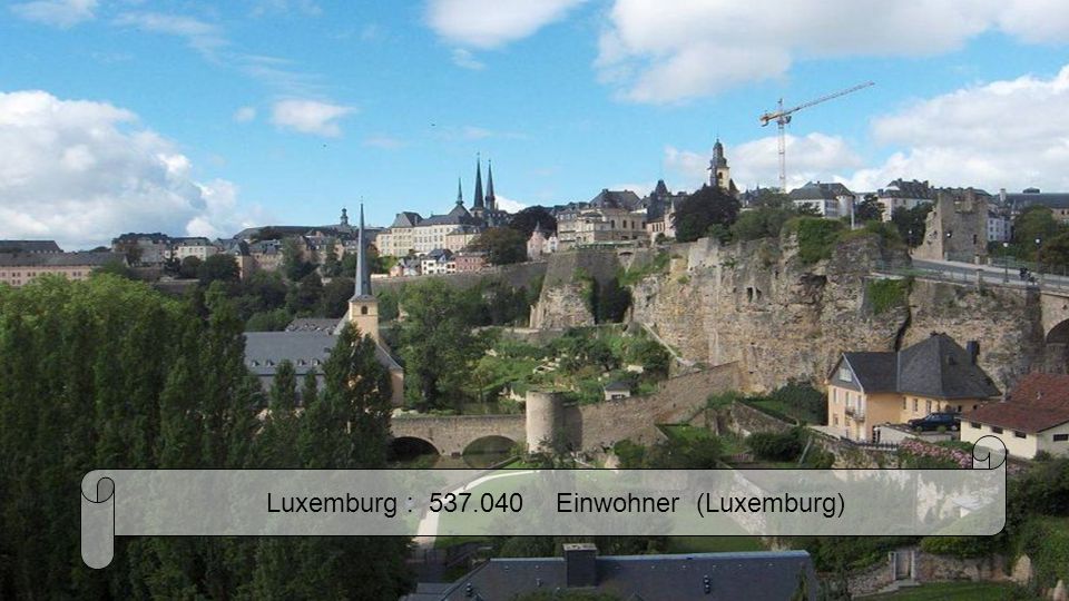 Luxemburg : Einwohner (Luxemburg)