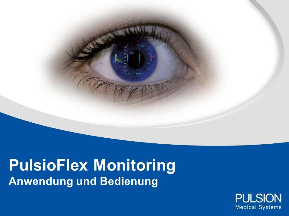 PulsioFlex Monitoring