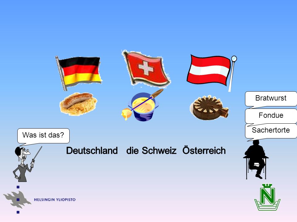 Deutschland die Schweiz Österreich
