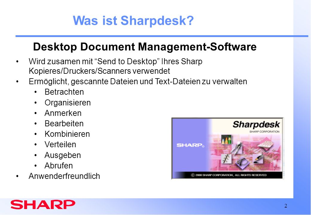 Desktop Document Management-Software