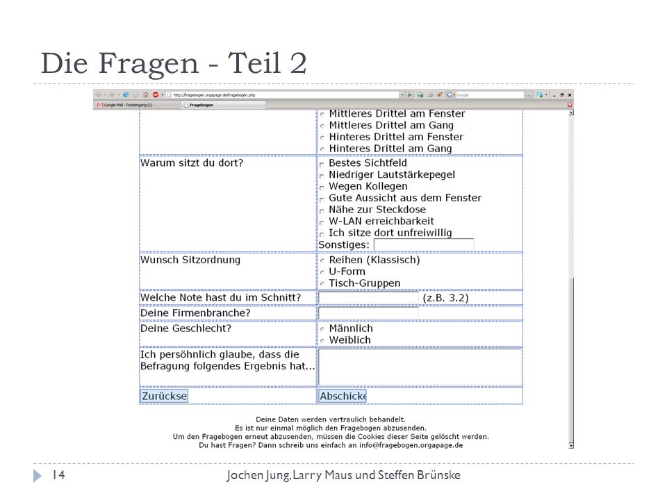 Die Fragen - Teil 2 Jochen Jung, Larry Maus und Steffen Brünske