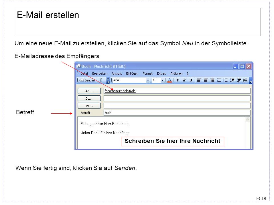 erstellen Um eine neue  zu erstellen, klicken Sie auf das Symbol Neu in der Symbolleiste.