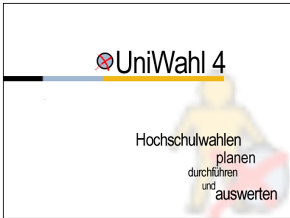 Das universelle Programm zur Verwaltung der Wahlen von Hochschulgremien, Personal- und Betriebsräten u.a.