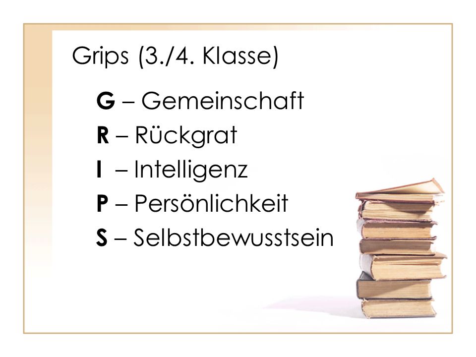 Grips (3./4.