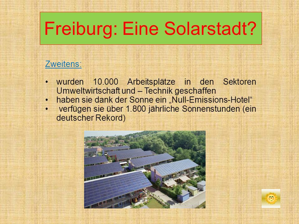 Freiburg: Eine Solarstadt