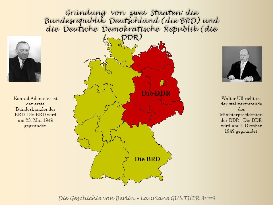 Die Geschichte von Berlin – Lauriane GUNTHER 3ème3