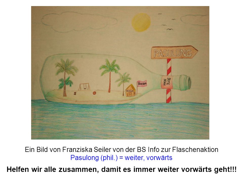 Helfen wir alle zusammen, damit es immer weiter vorwärts geht!!!