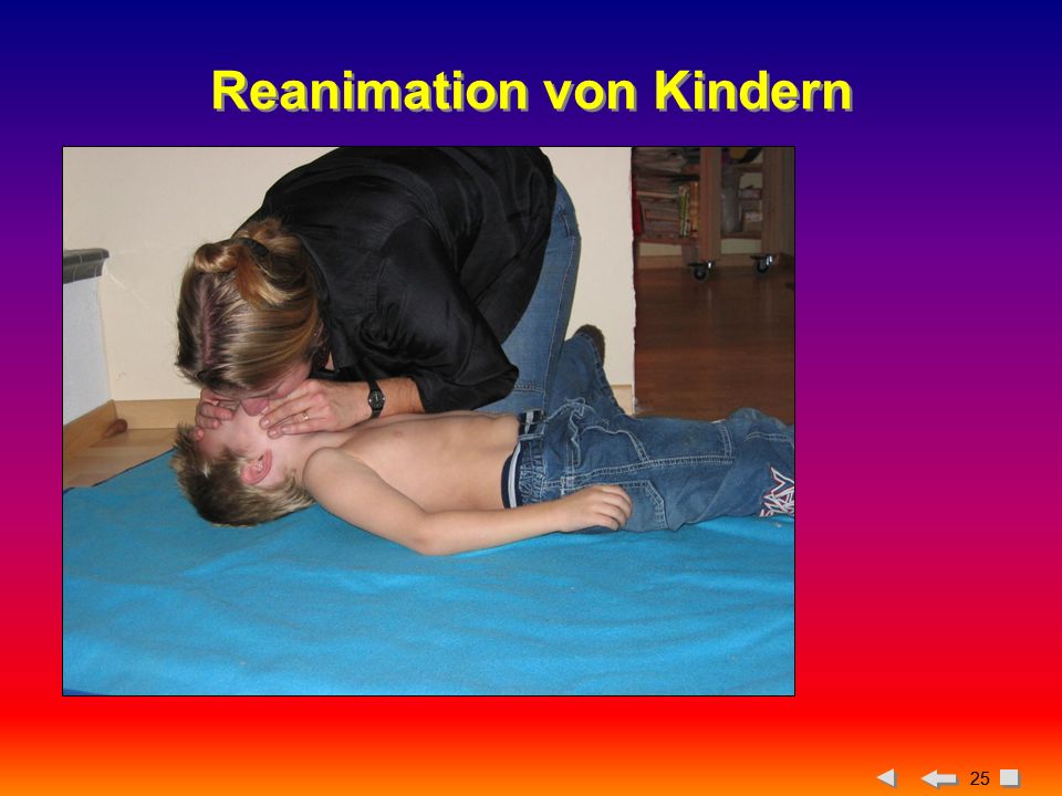 Reanimation von Kindern