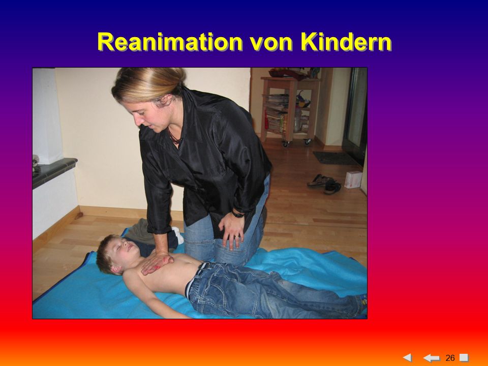 Reanimation von Kindern