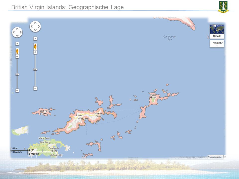 British Virgin Islands: Geographische Lage