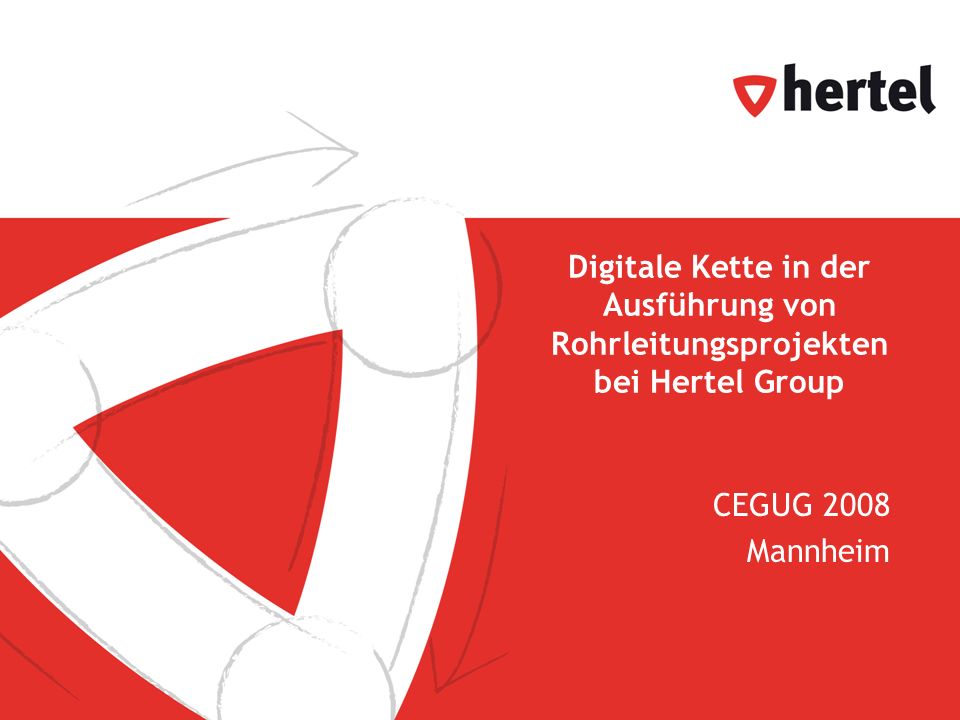 Digitale Kette in der Ausführung von Rohrleitungsprojekten bei Hertel Group