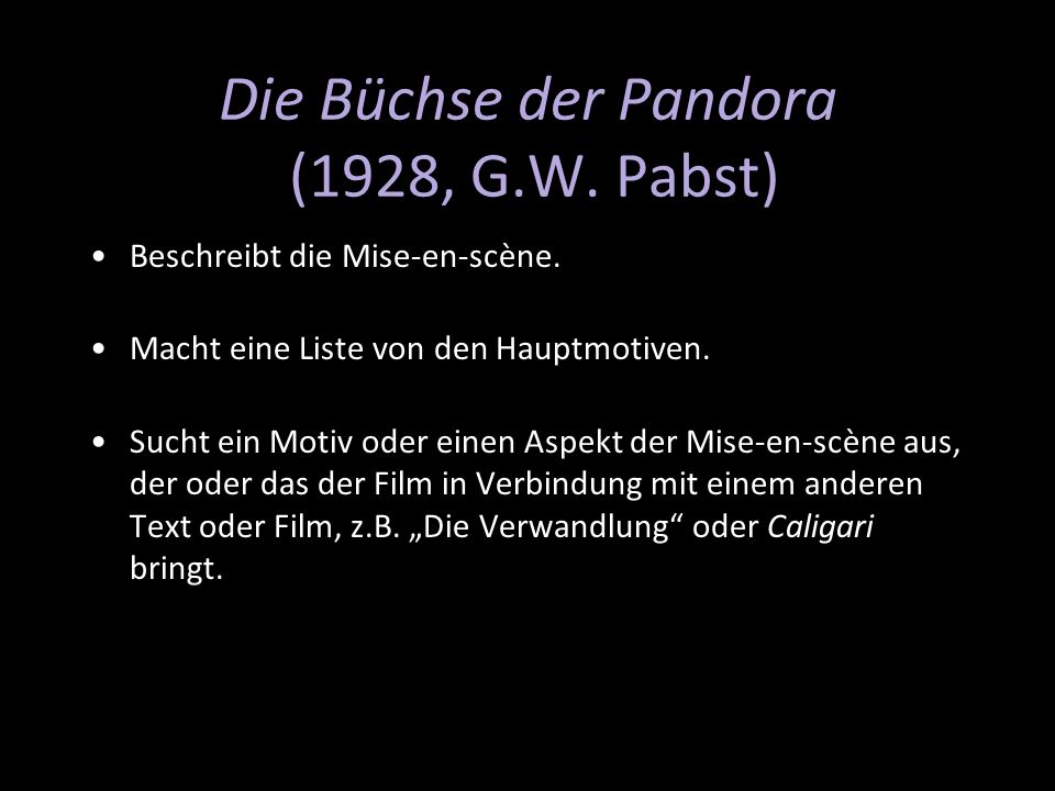 Die Büchse der Pandora (1928, G.W. Pabst)