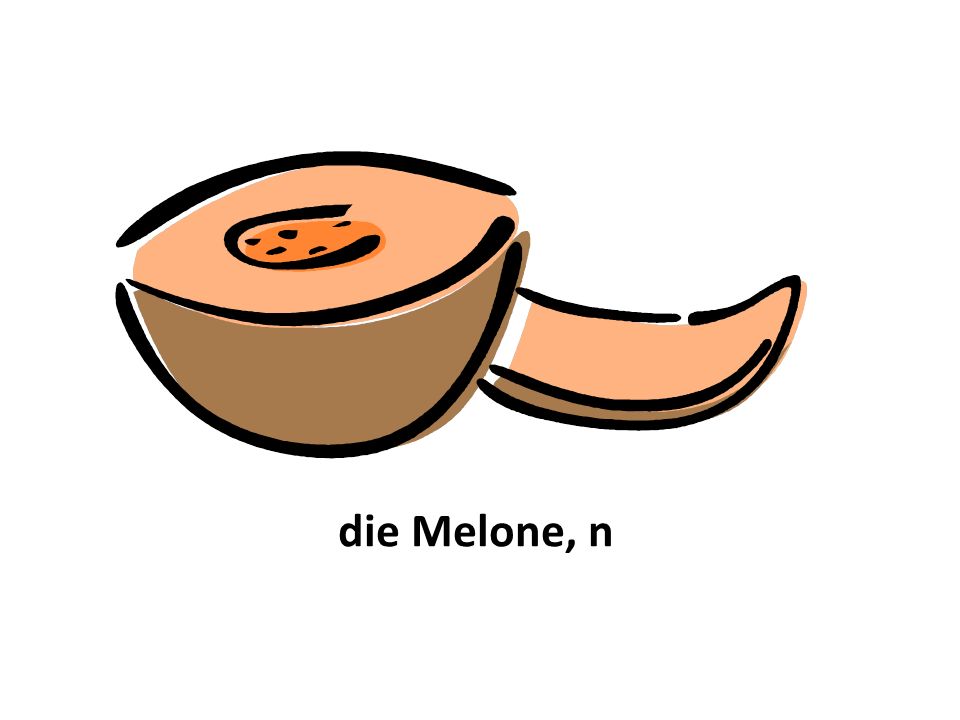 die Melone, n