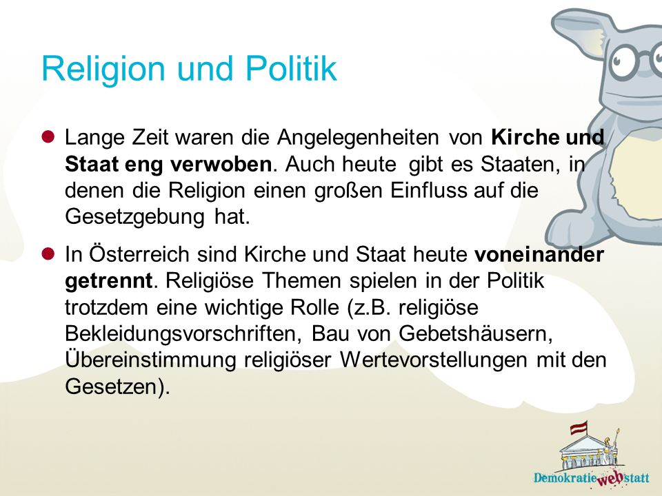 Religion und Politik