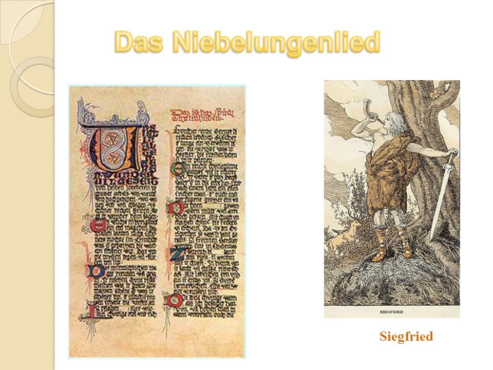 Das Niebelungenlied Siegfried