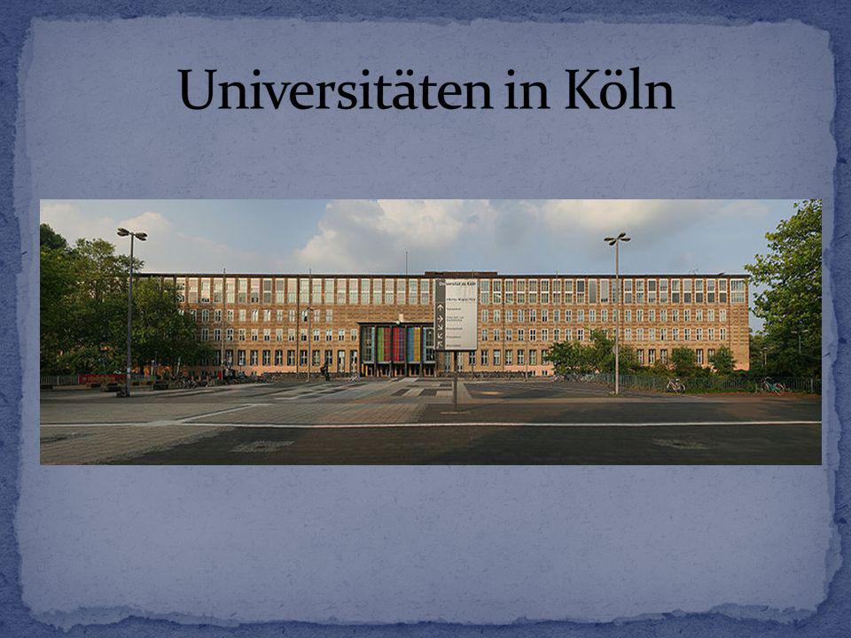 Universitäten in Köln