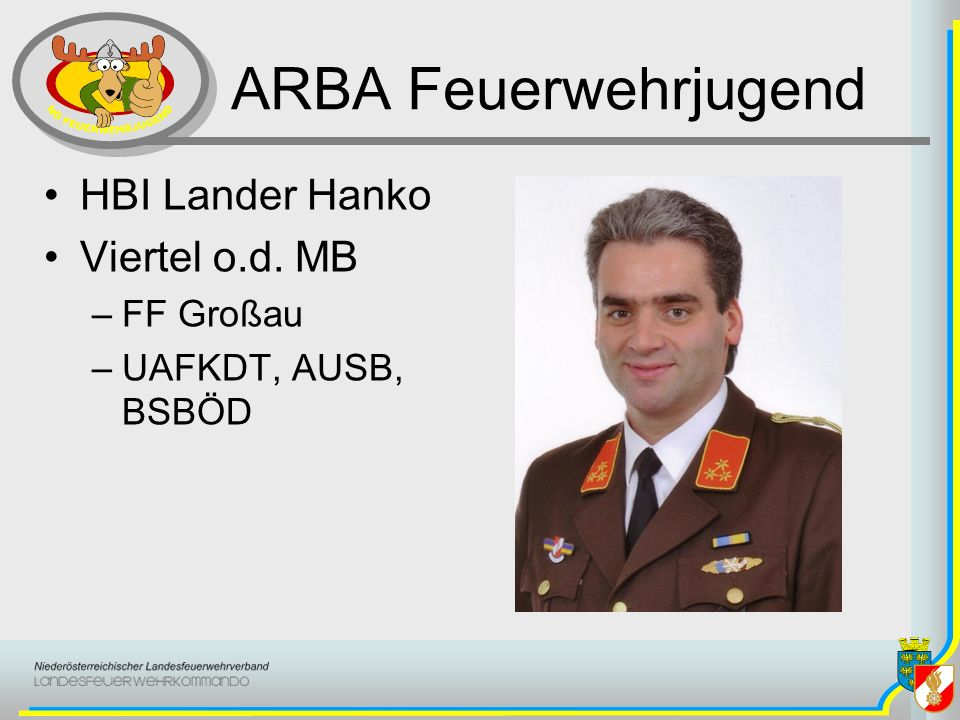 ARBA Feuerwehrjugend HBI Lander Hanko Viertel o.d. MB FF Großau
