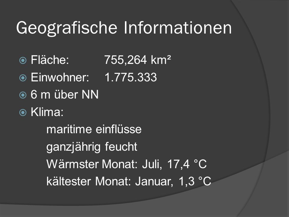 Geografische Informationen