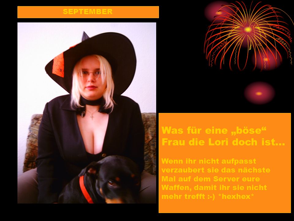 Was für eine „böse Frau die Lori doch ist... SEPTEMBER