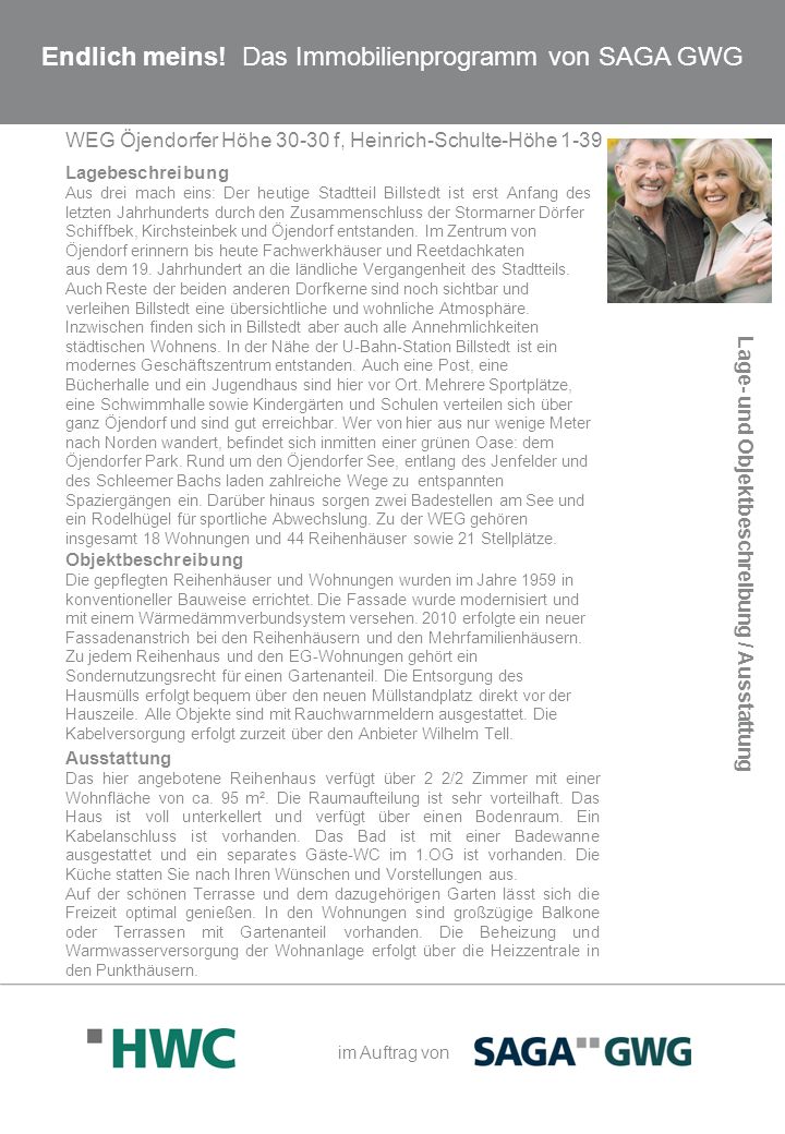 Lage- und Objektbeschreibung / Ausstattung